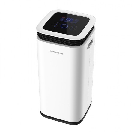 16L Ukryty ekran LED Odwilżacz dla domu 2,2L Cisterna wieża 360° Wyjścia wiatrowe Inteligentne sterowanie czułością dotykową